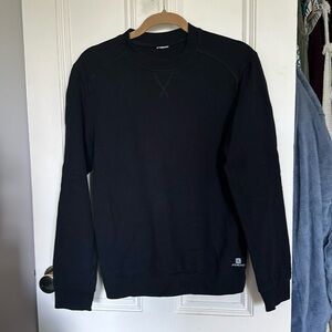 Oversized black sweater